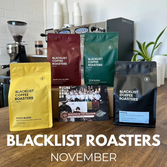 Blacklist Coffee Roasters - Roaster of the Month November | Perth Coffee Exchange