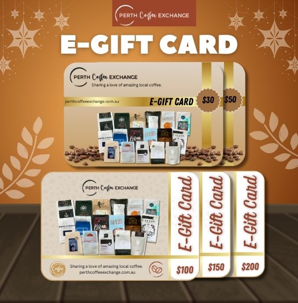 E-Gift Cards Coffee Subscription | Perth Coffee Exchange