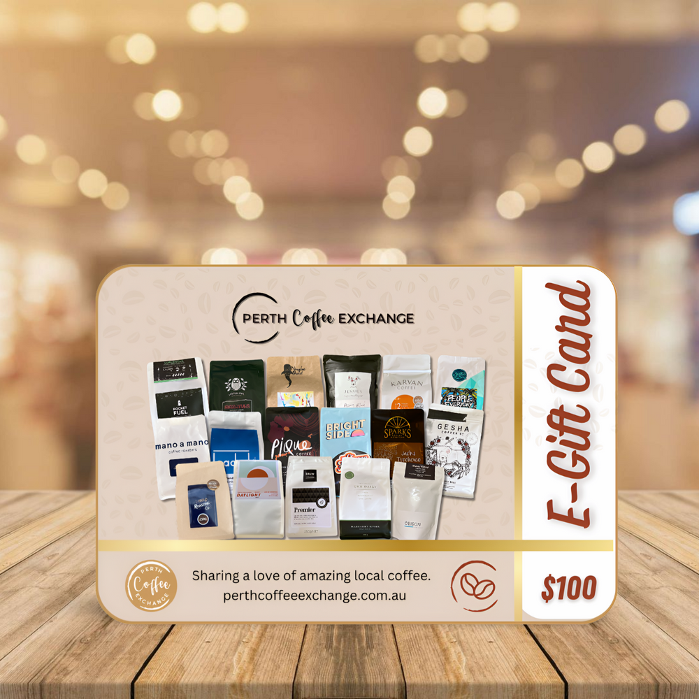 
                  
                    $100 E-Gift Card | Perth Coffee Exchange
                  
                