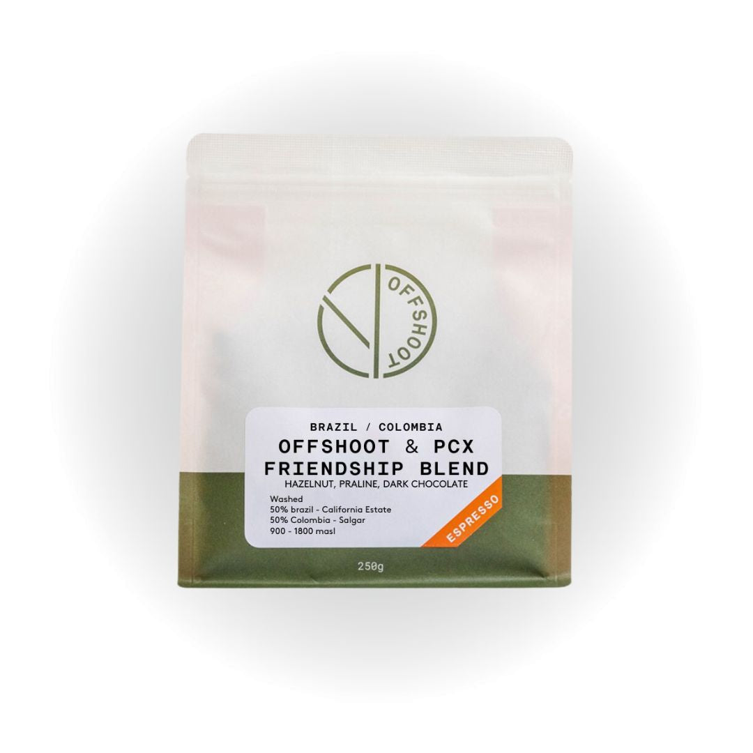 Offshoot - Brazil/Colombia Offshoot & PCX Friendship Blend | Perth Coffee Exchange