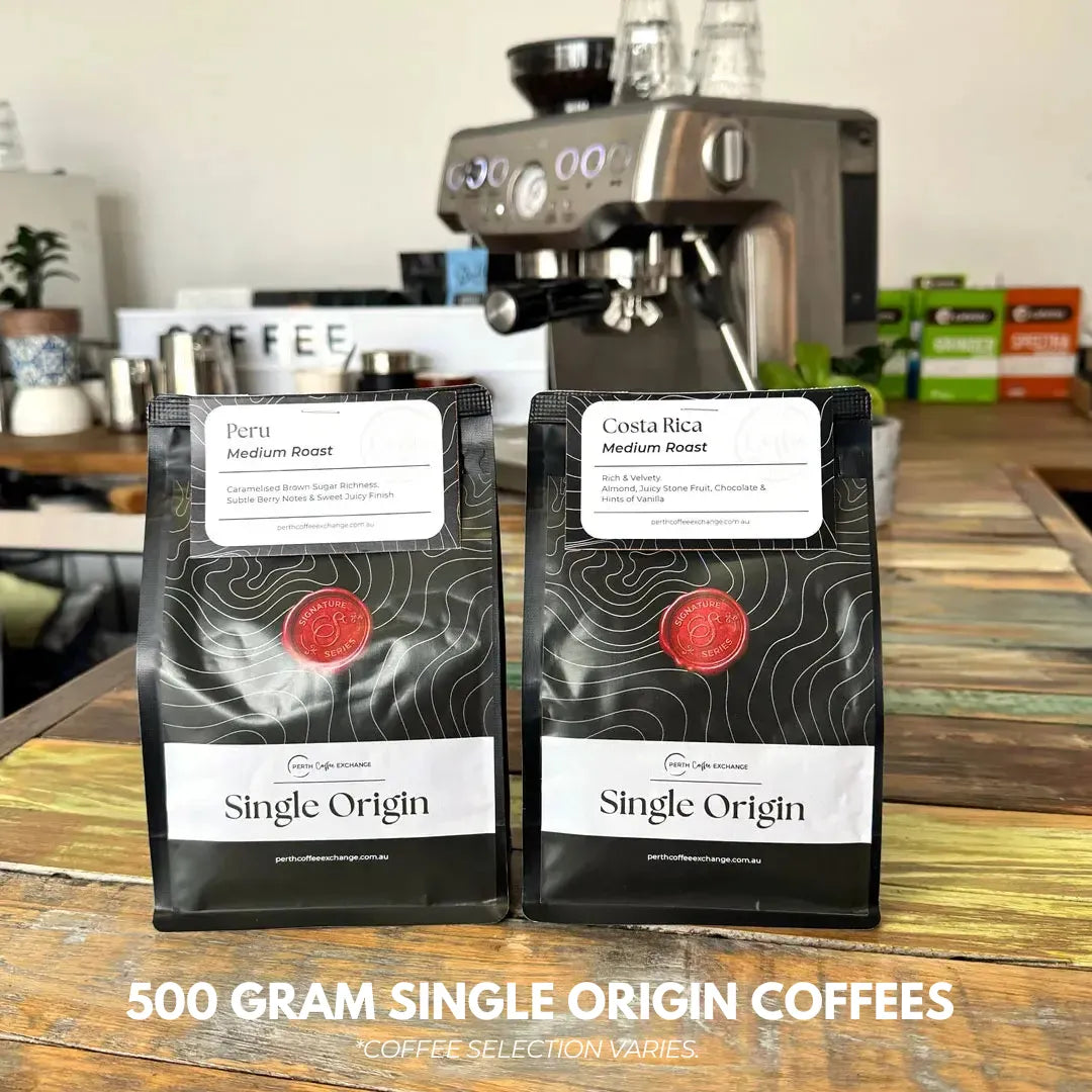 PCX 500 gm Single Origin Coffees | Perth Coffee Exchange