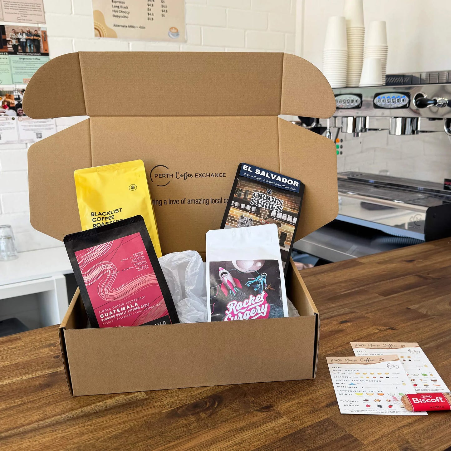 Valentine’s Coffee  Gift Box |  Perth Coffee Exchange