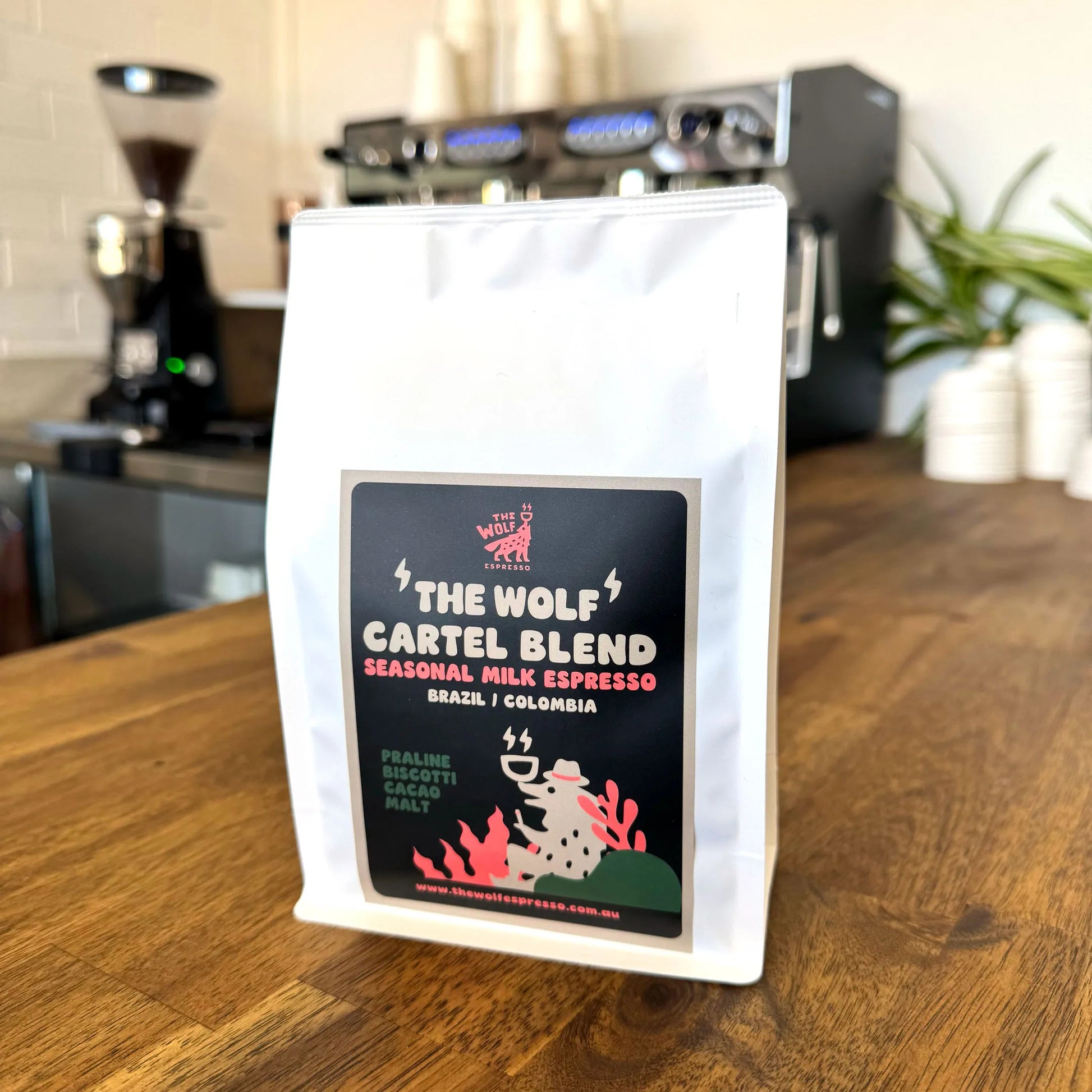 Wolf Espresso - The Wolf Cartel (Seasonal Milk Espresso) |  Perth Coffee Exchange