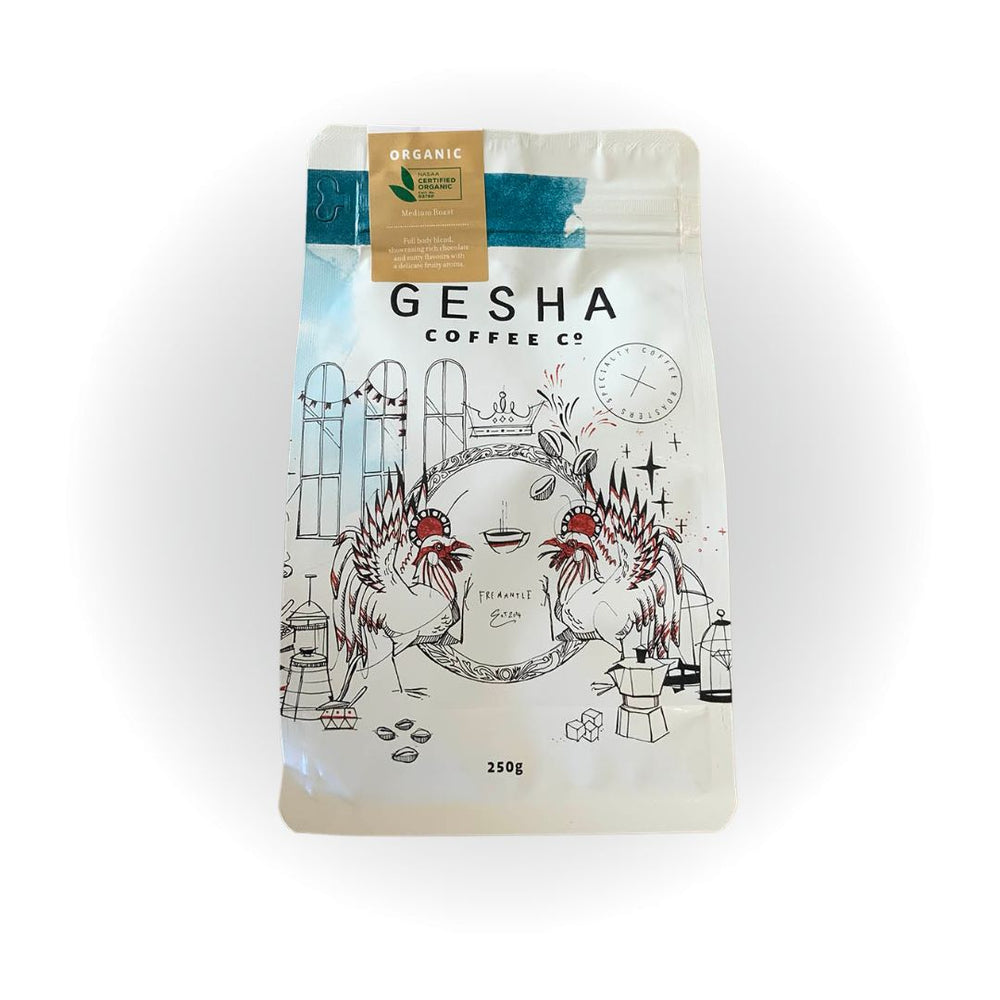 Gesha Coffee Co - Organic Blend | Perth Coffee Exchange