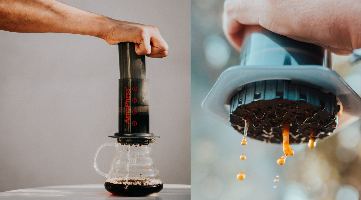 AeroPress Coffee Brew Method