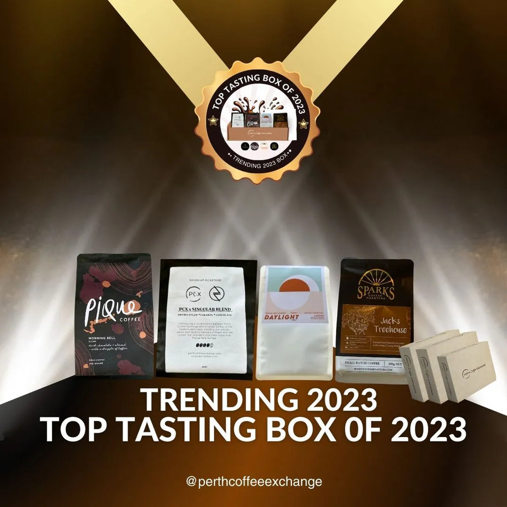 Trending Coffee Roasters of 2023 - Top Tasting Box | Perth Coffee Exchange