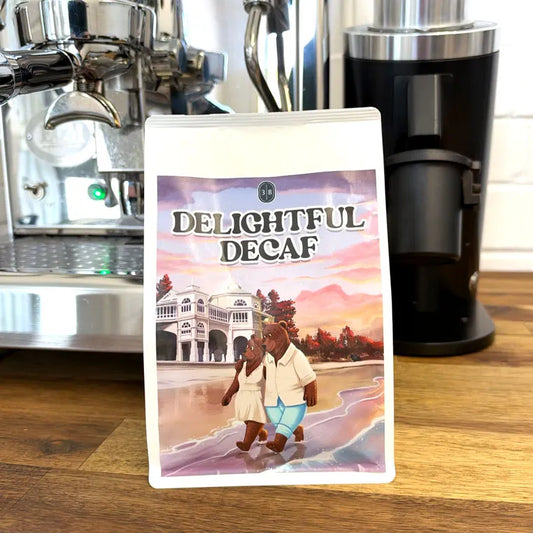 3 Bears Delightful Decaf, 250g bag | Perth Coffee Exchange