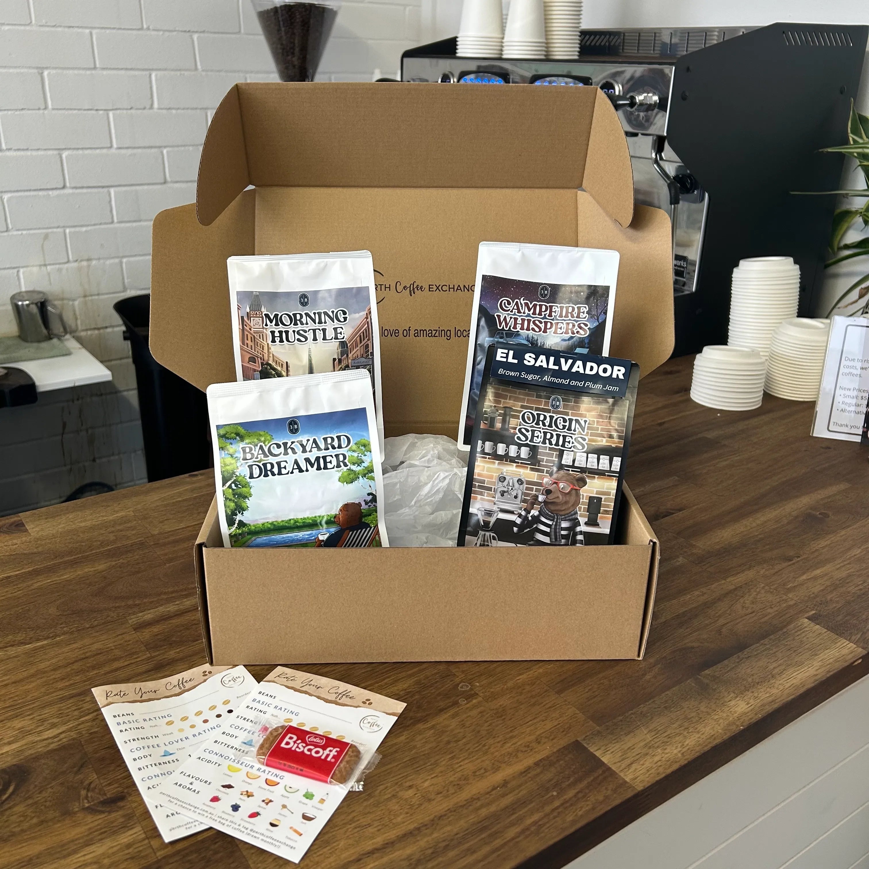 3 Bears Craft Coffee Tasting Box