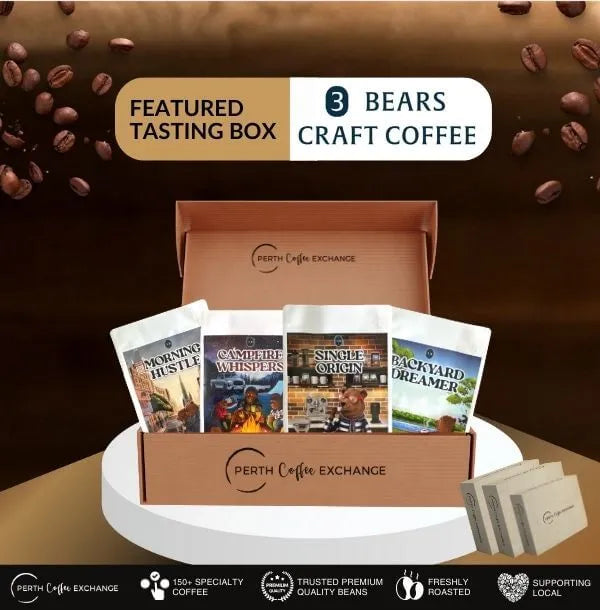3 Bears Craft Coffee Tasting Box | Perth Coffee Exchange
