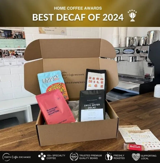 Best of 2024 Decaf Tasting Box - Perth Coffee Exchange
