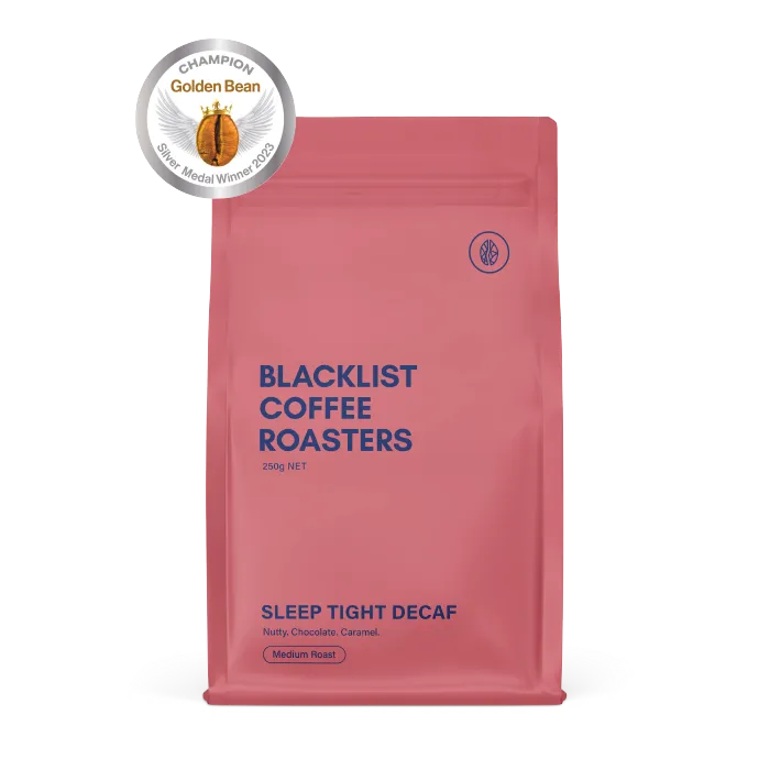 
                  
                    Blacklist Coffee Roasters - Sleep Tight Decaf | Perth Coffee Exchange
                  
                