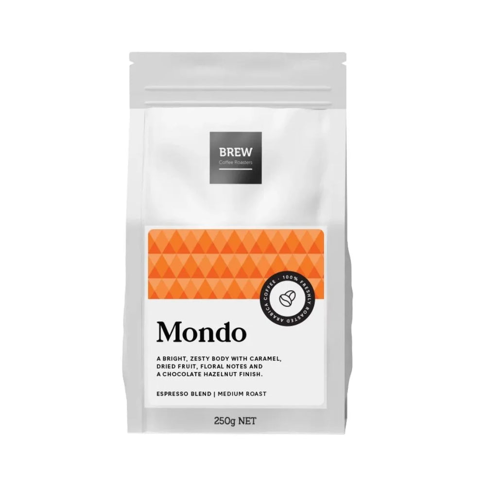 
                  
                    Brew Coffee - Mondo Espresso Blend | PerthCoffeeExchange
                  
                