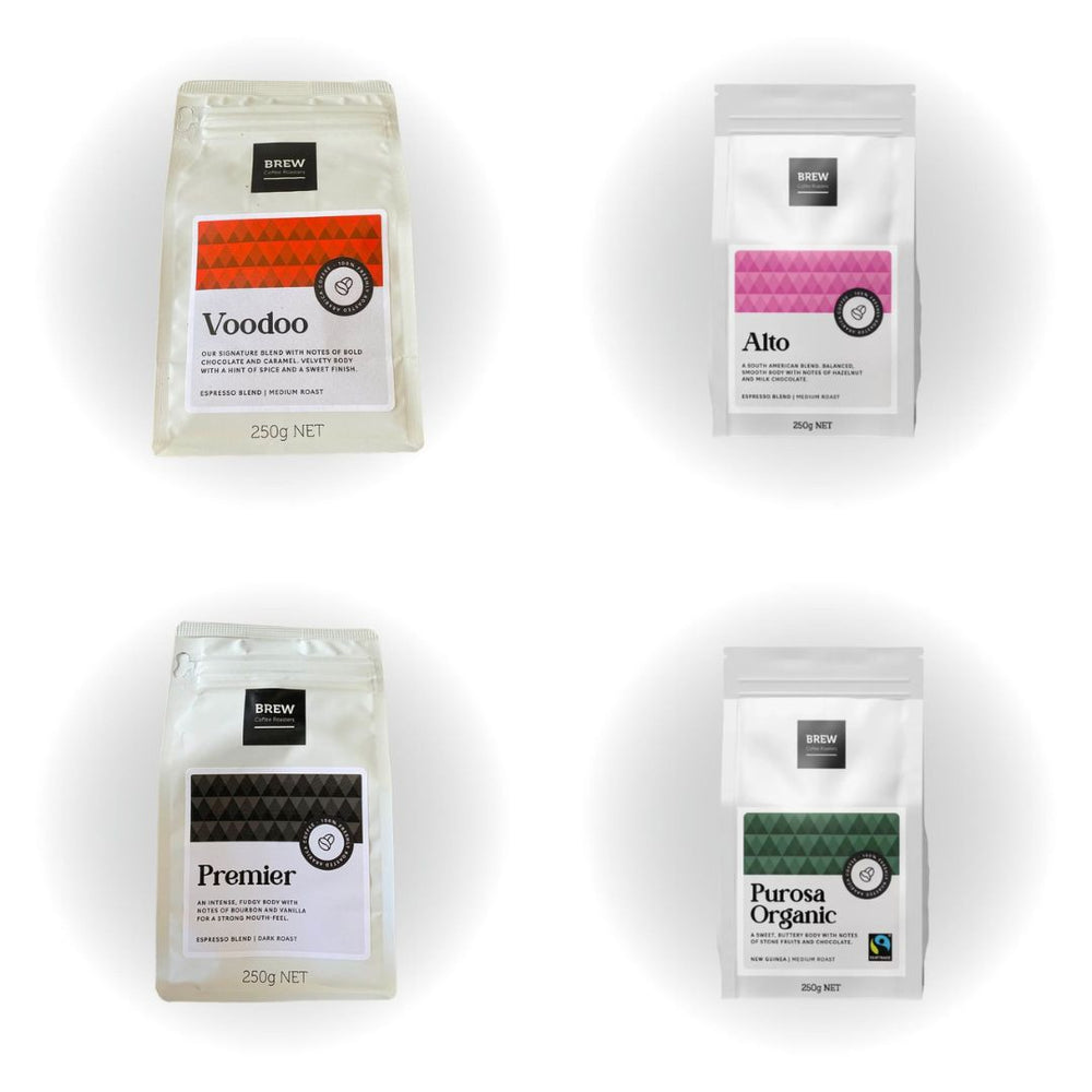 
                  
                    4 Signature Blends - Brew Coffee Roasters | Perth Coffee Exchange
                  
                