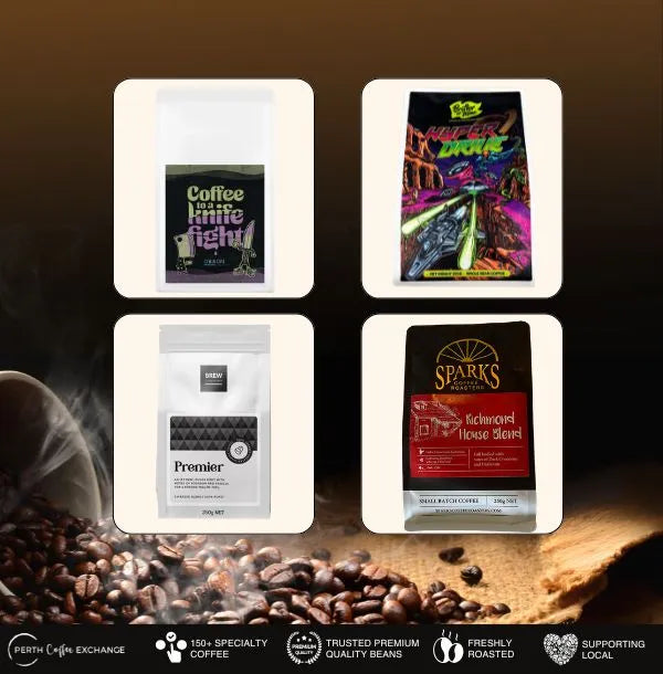 Dark Roasted Delights Gift Box Perth Coffee Exchange