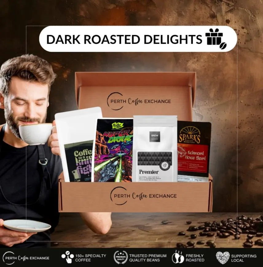 Dark Roasted Delights Gift Box | Perth Coffee Exchange