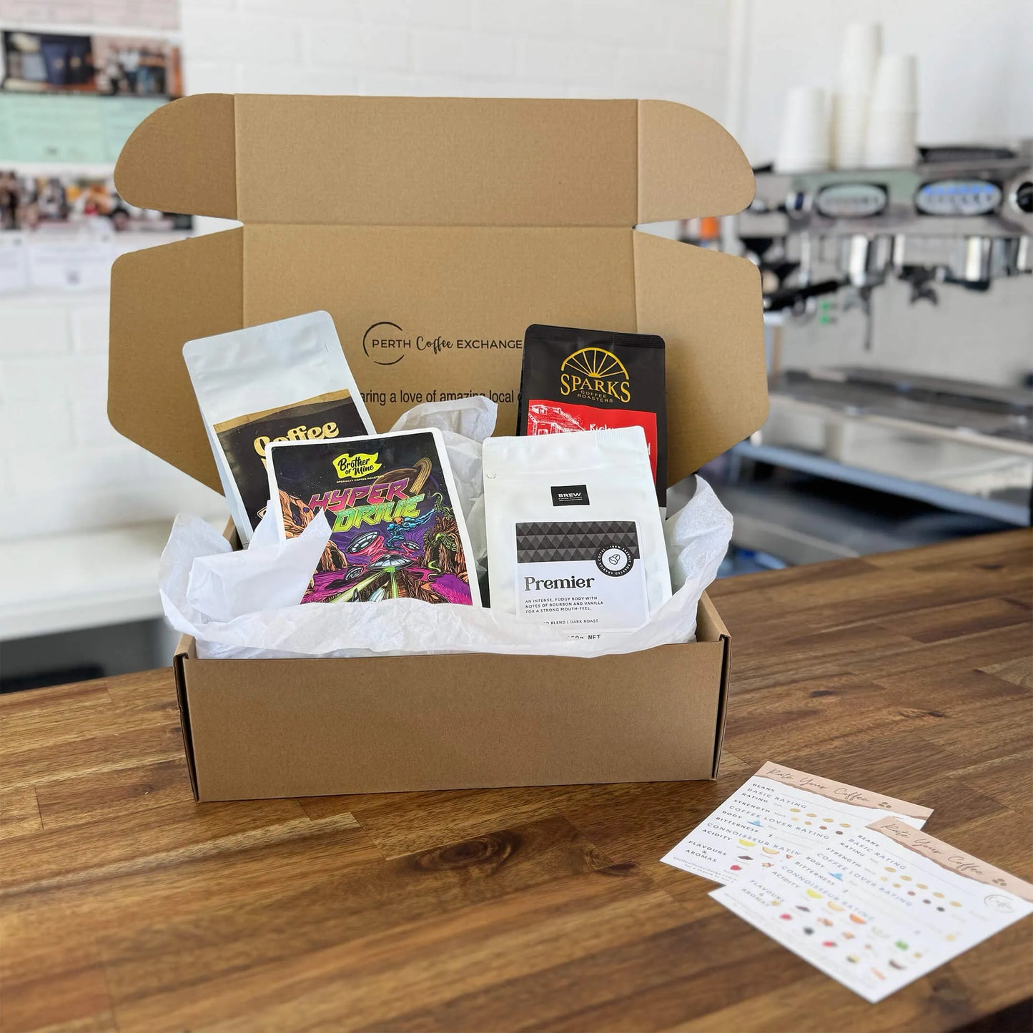 Dark Roasted Delights Gift Box | Perth Coffee Exchange