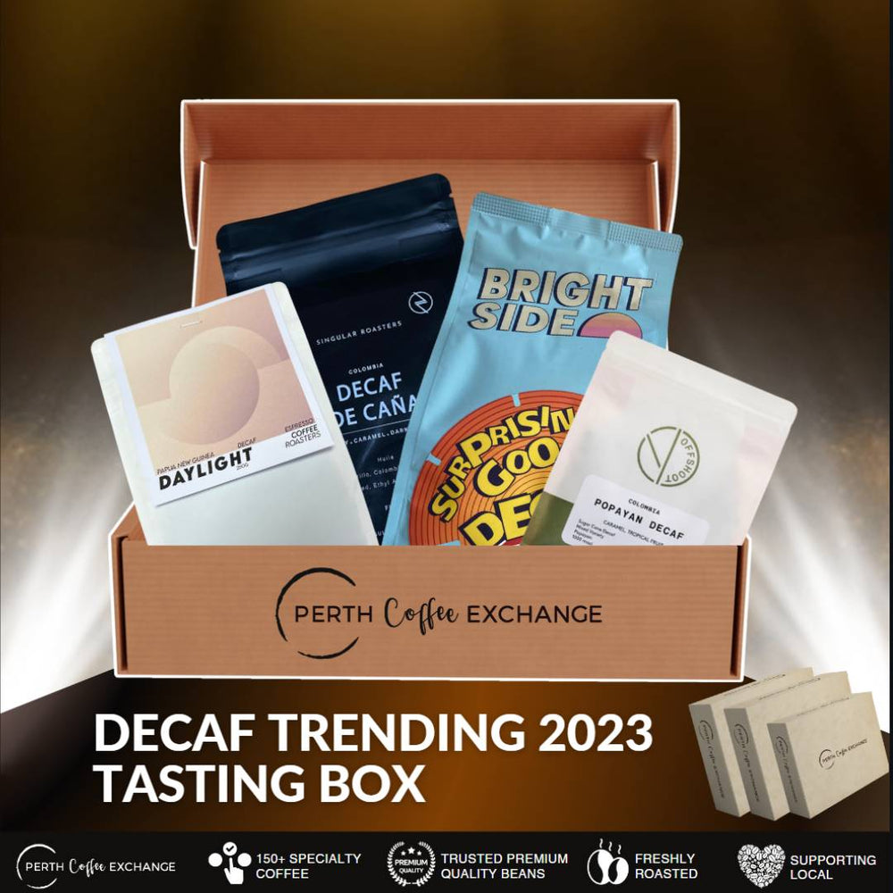 Decaf Trending 2023 Tasting Box | Perth Coffee Exchange