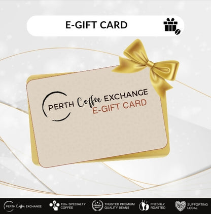 E-Gift Cards Coffee | Perth Coffee Exchange