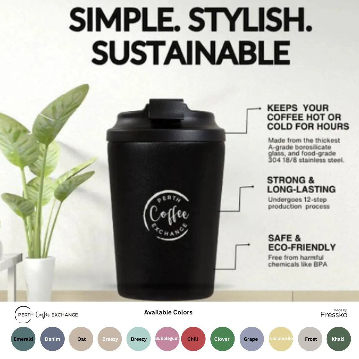 Fressko Reusable Cups | Peth Coffee Exchange