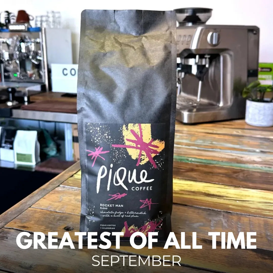 GOAT subscription, September coffee: Pique Rocketman 1kg