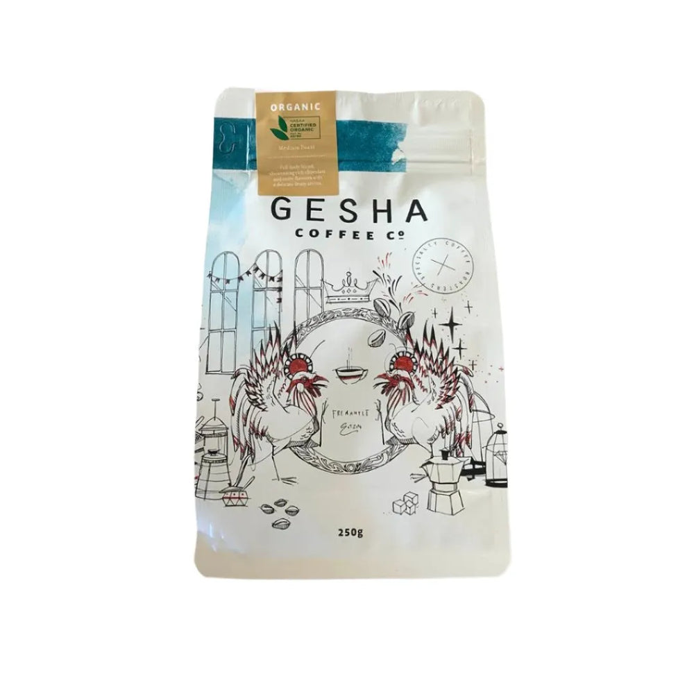 Gesha Coffee Co - Organic Blend | Perth Coffee Exchange