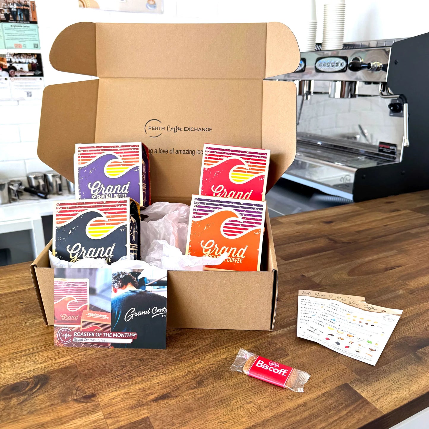Grand Central Coffee Tasting Box Perth Coffee Exchange