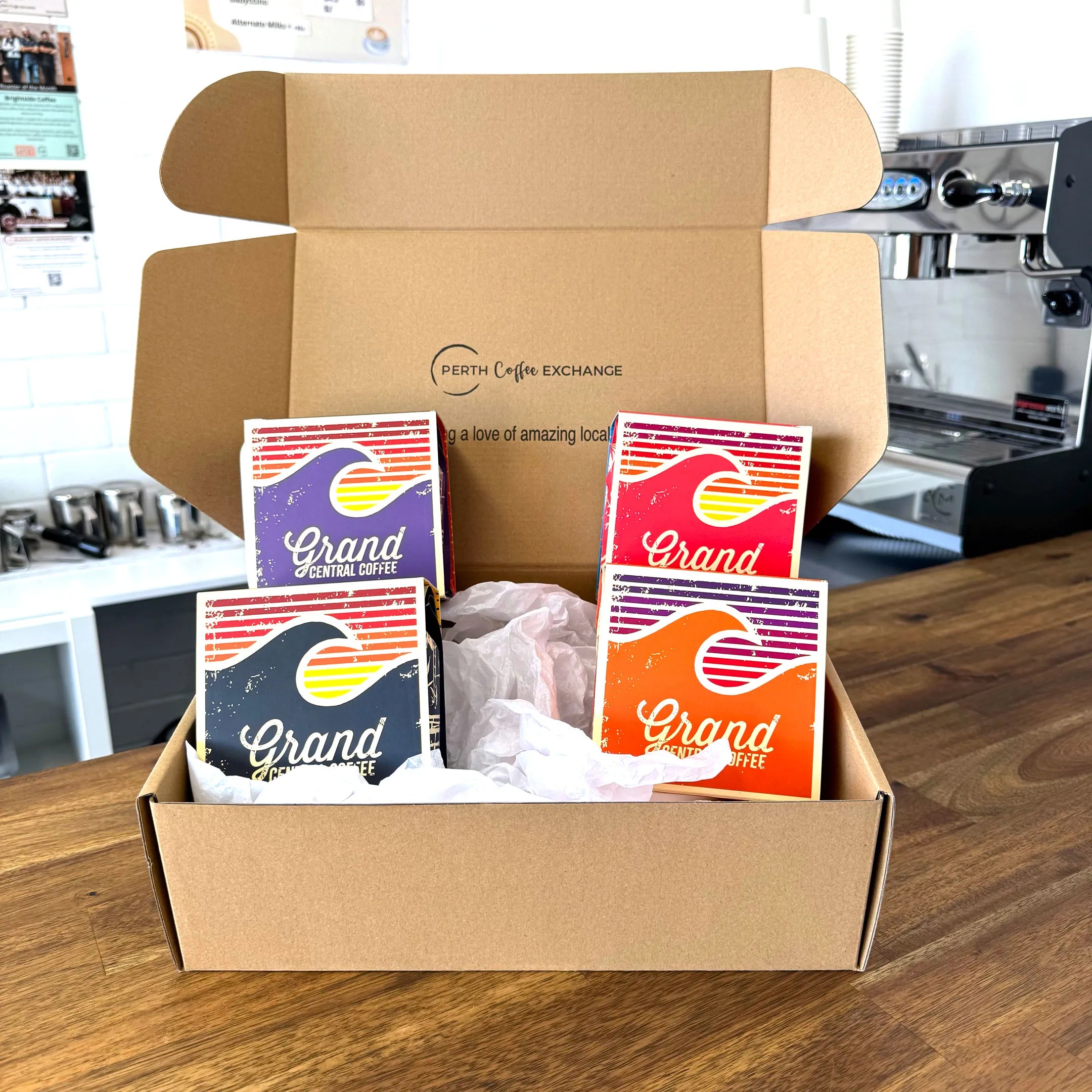 Grand Central Coffee Tasting Box