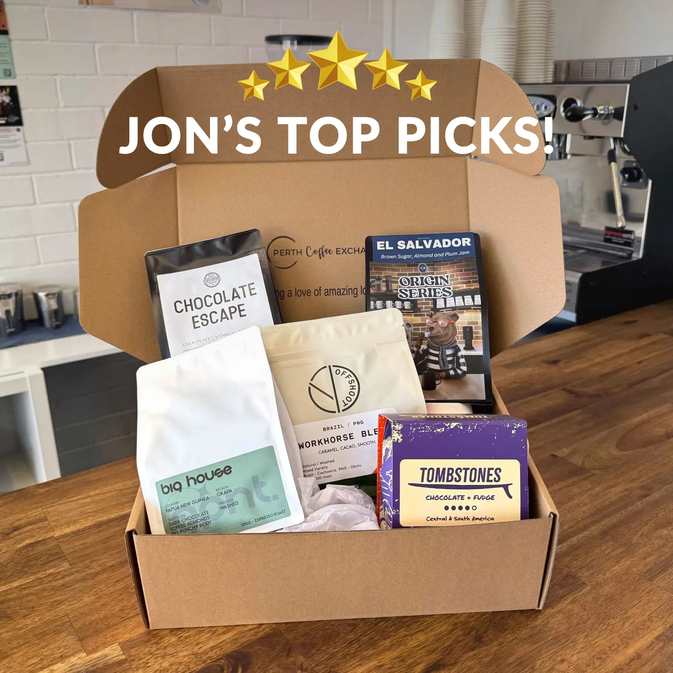 Jon's Top Picks - Curated Coffee by the Bean Boss