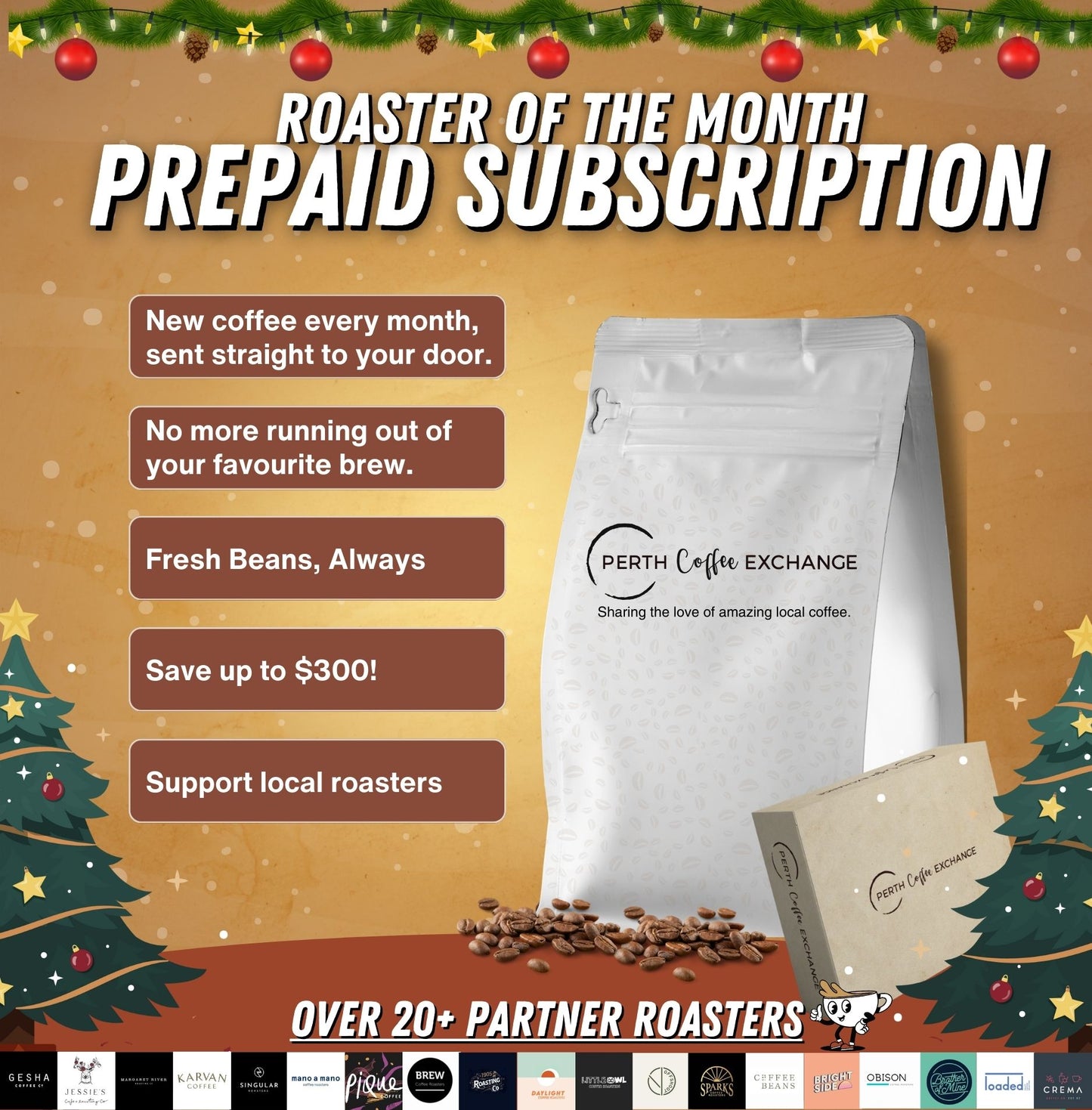 Subscription Box Monthly PrePaid 6 Months