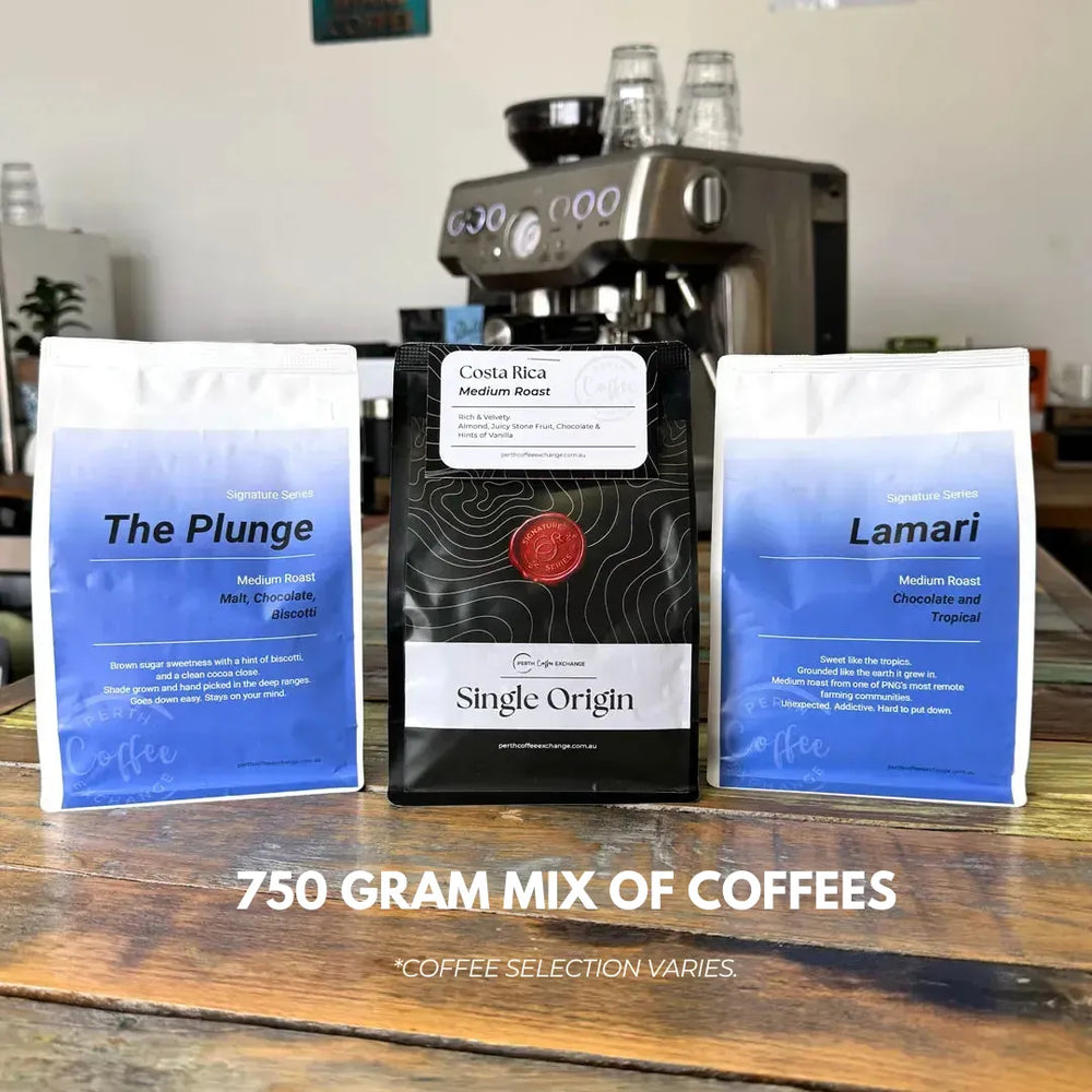 PCX 750 gm Mix of Coffees | Perth Coffee Exchange