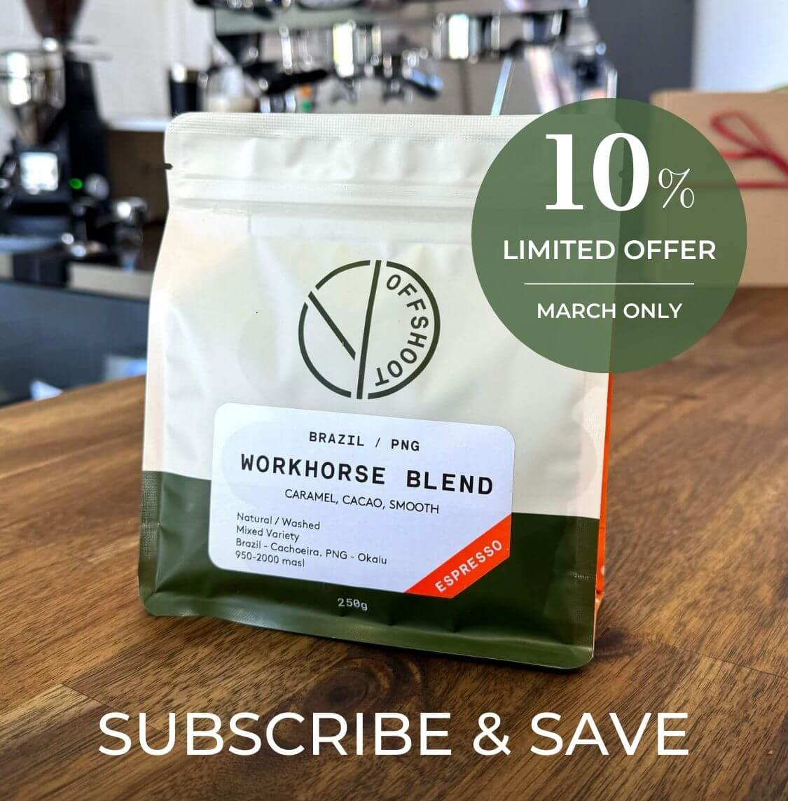 1kg Offshoot - Workhorse Blend (limited deal)