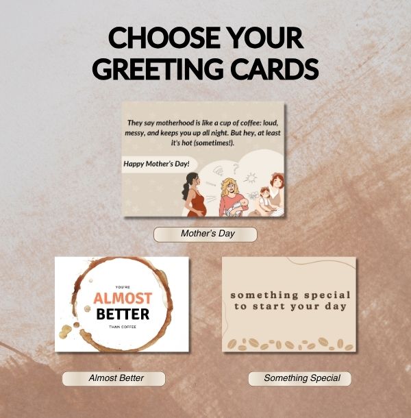 Perth Coffee Exchange - Mother's Day Greeting Cards
