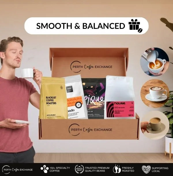 Smooth & Balanced Coffee Gift Box | Perth Coffee Exchange