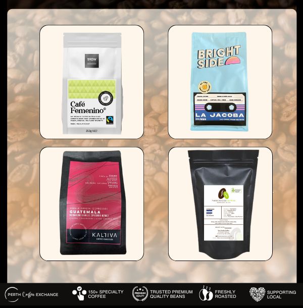 World Coffee Tour  Latin America Tasting Box | PerthCoffeeExchange - all beans