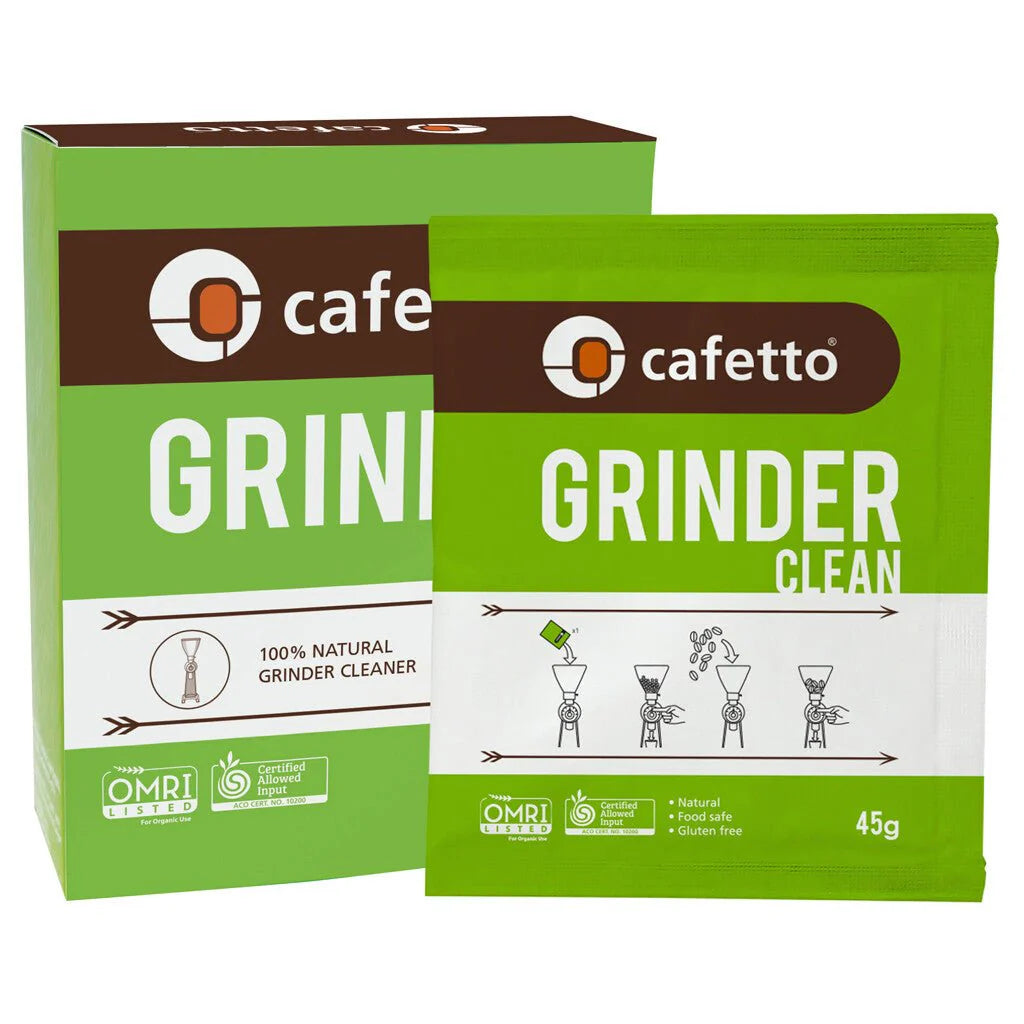 Cafetto Grinder Cleaner Sachets Barista Accessories Perth Coffee Exchange