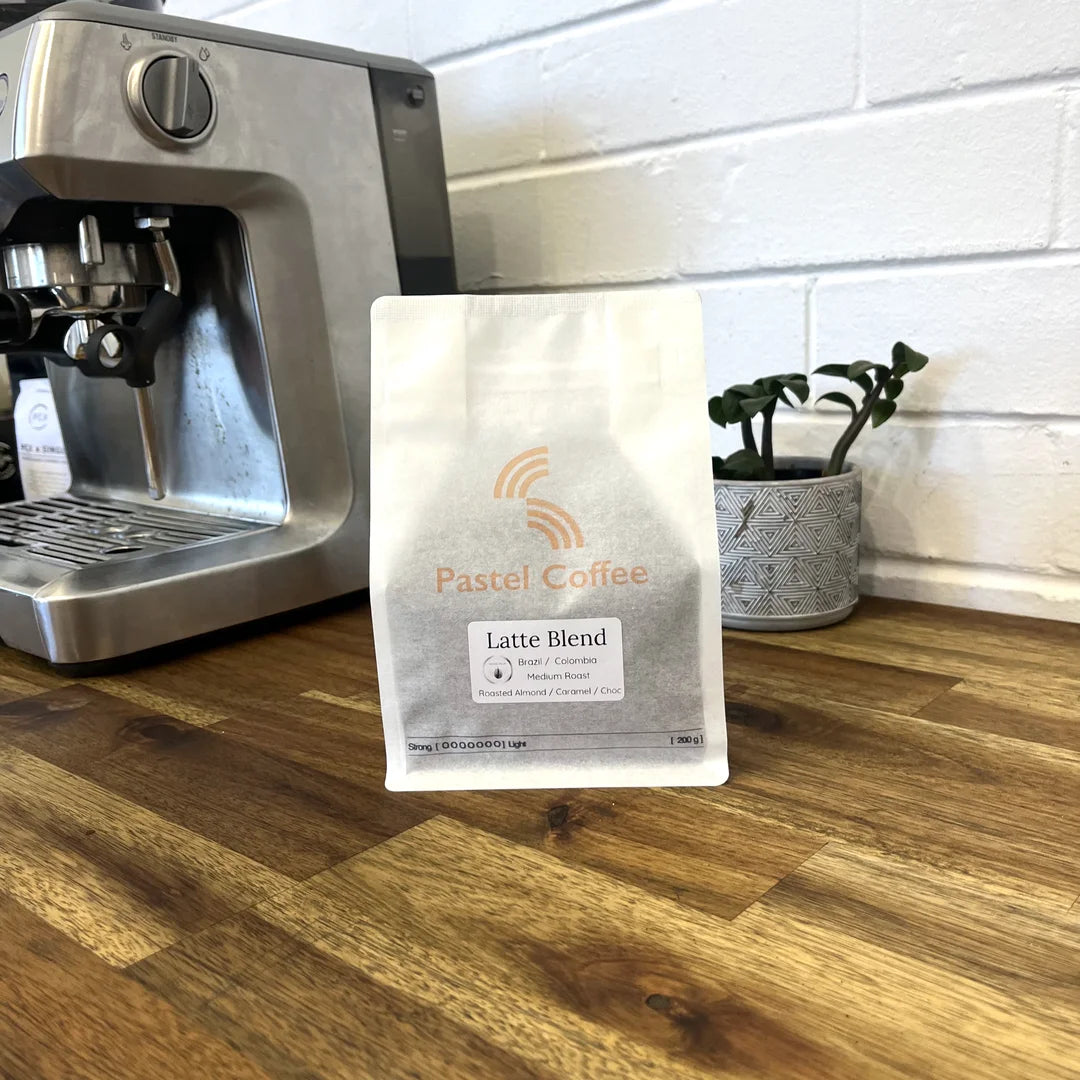 Pastel Coffee Latte Blend coffee blend | Perth Coffee Exchange