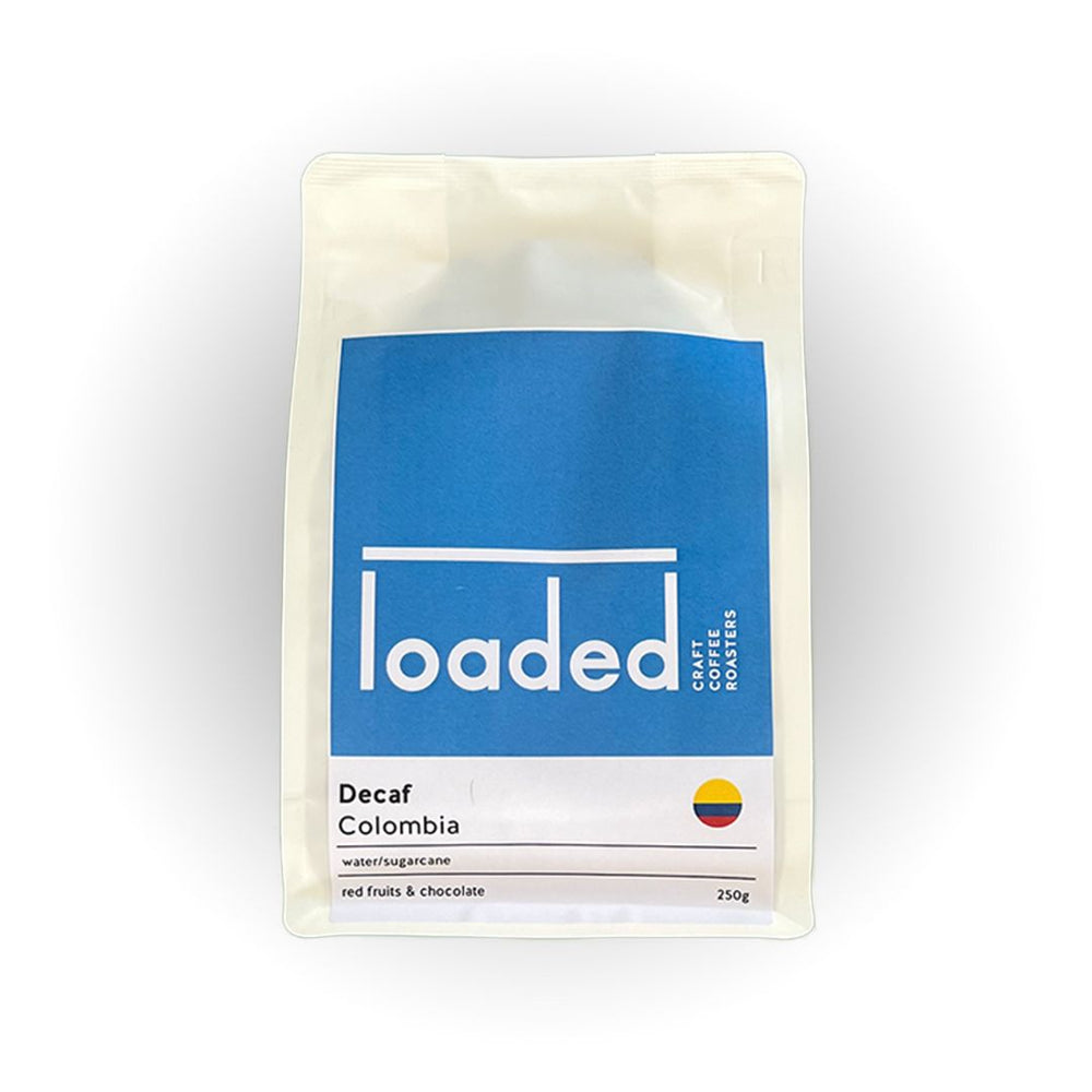 Perth's decaf coffee by Loaded Craft Coffee Roasters