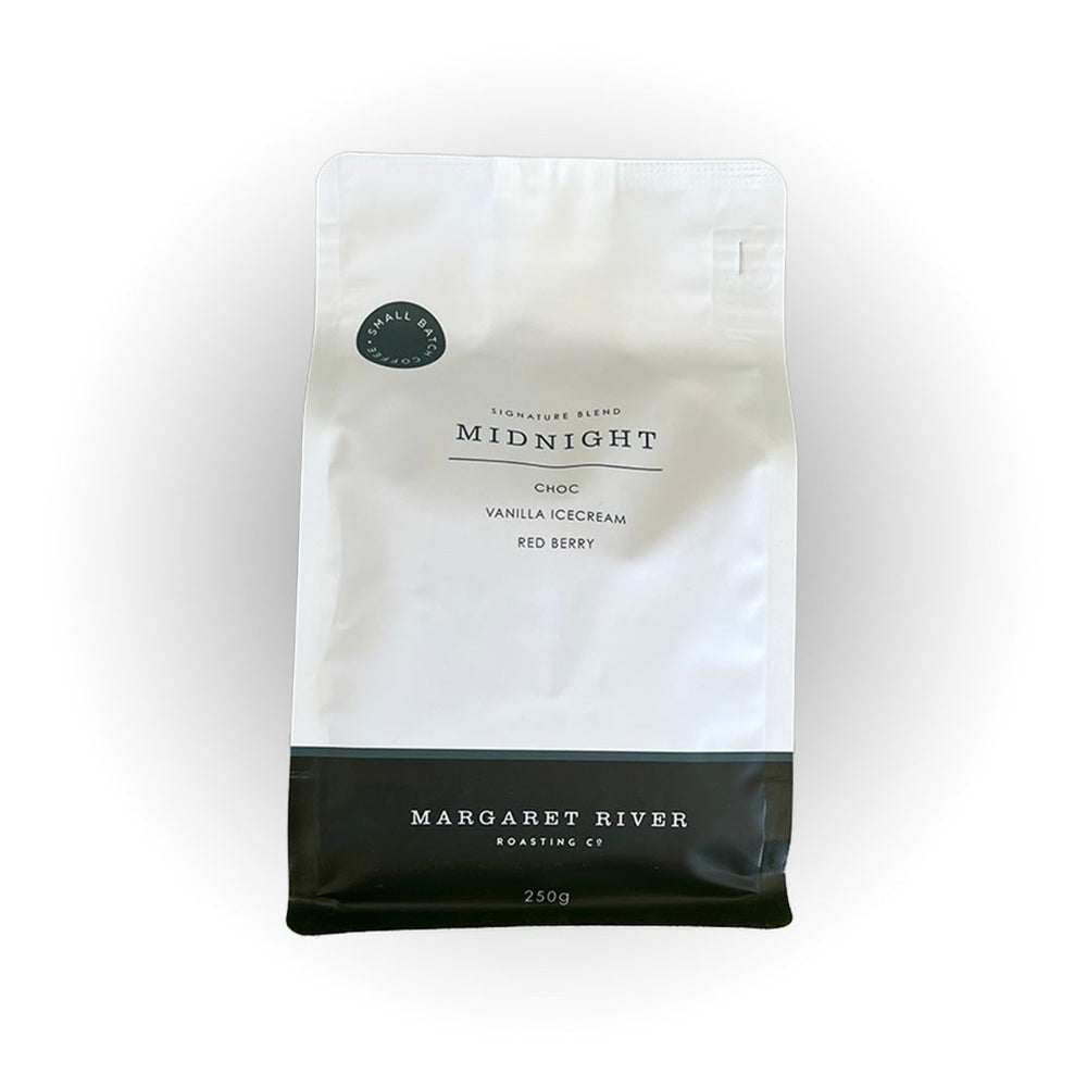 South West WA local coffee by Margaret River Roasting Co Midnight Blend
